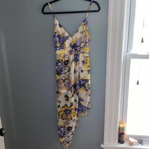 Saint shylo floral asymmetrical dress